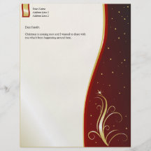 Holiday Letterhead Flyer Design