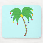 Holiday Palm Tree mousepad