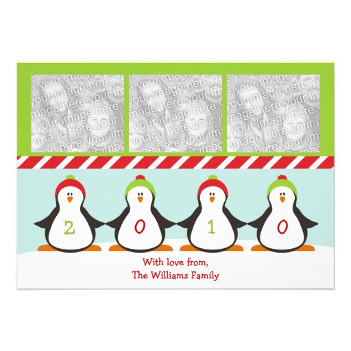 Holiday Photo Card Announcement