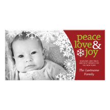Holiday Photo Card: Let It Snow!
