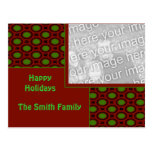 Holiday Photo Frame Template Postcard