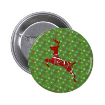 Holiday Reindeer Buttons