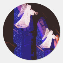 Holiday stickers - Angels