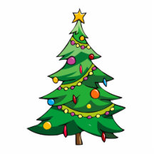 Holiday Tree Acrylic Cut Outs