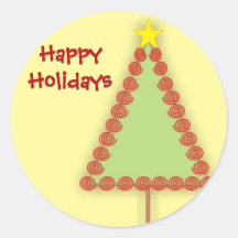 Holiday Tree Stickers