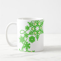 Holiday Wreath Green Mug