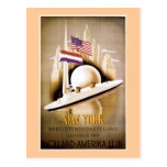 Holland America Line New York Postcards