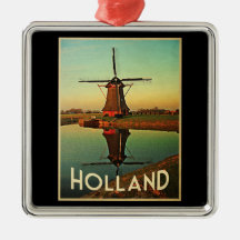 Holland Windmill Ornament