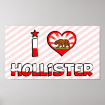 Hollister, CA Poster