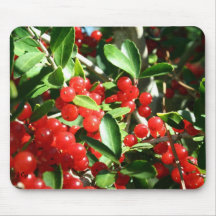 Holly Berries Mouse Mats