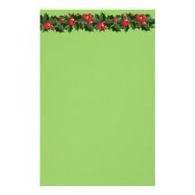 Holly Berry Stationery