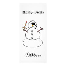 Holly-Jolly, this... Customized Rack Card