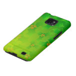 holly leaves pattern samsung galaxy s cover