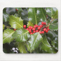 Holly Photo Mouse Pad