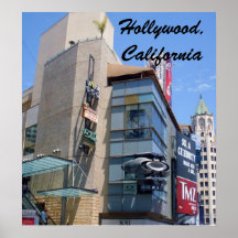 HOLLYWOOD,CALIFORNIA poster