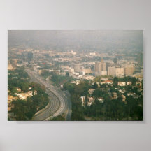 Hollywood highway print
