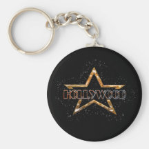 Hollywood Star Key Chains