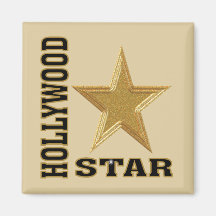 Hollywood Star Magnet
