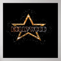 Hollywood Star Print