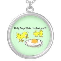 Holy Crap! Pete, is that you? Personalised Necklace