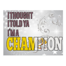Holy See Citizen and a Champion Postcard