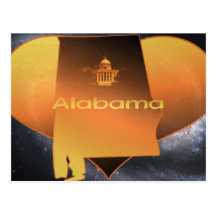 Home Alabama Postcards