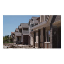 Home Construction Front Business Card Templates