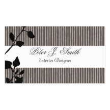 Home Fashions Interior Designer Business Card Templates