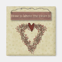 Home Is Where The Heart Is Magnet