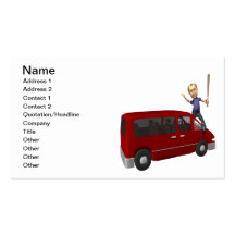Home Loss Business Card Template