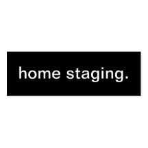Home Staging Business Card