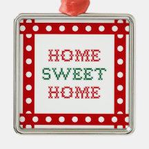 Home Sweet Home Christmas Tree Ornament