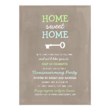 Home Sweet Home Housewarming Invite