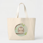 HOME SWEET HOME :: Owl in a tree 1 Tote Bags