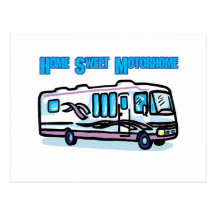 Home Sweet Motorhome Post Cards