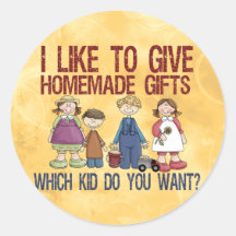 Homemade Gifts Sticker