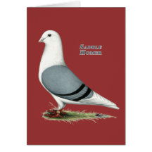 Homer Blue Saddle Greeting Cards