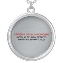 Homophobia Cure Custom Necklace