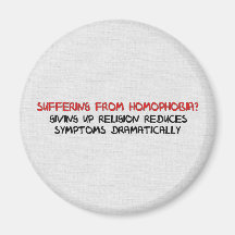 Homophobia Cure Fridge Magnets