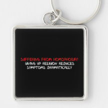 Homophobia Cure Key Chain