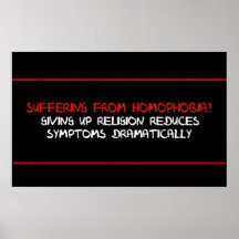Homophobia Cure Poster