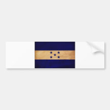Honduras Flag Bumper Sticker
