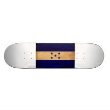 Honduras Flag Skateboard