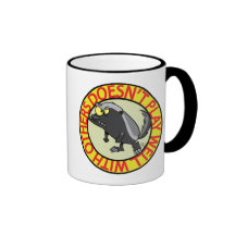 HONEY BADGER doesnt play well with others Mug