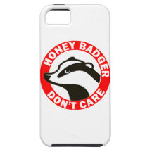 Honey Badger Don't Care iPhone 5 Case