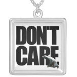 Honey Badger Don't Care Necklace