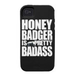 Honey Badger Is Pretty Badass iPhone 4 Case