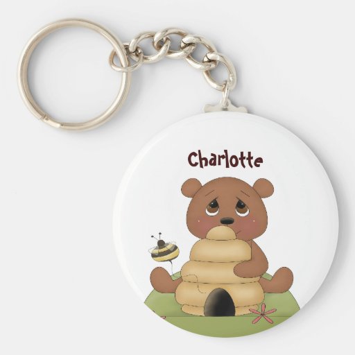 Honey Bear Key Chain
