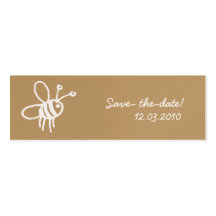 Honey Bee Business Card Template