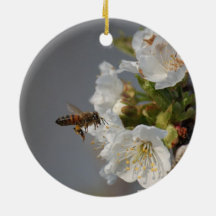 Honey Bee Christmas Ornaments